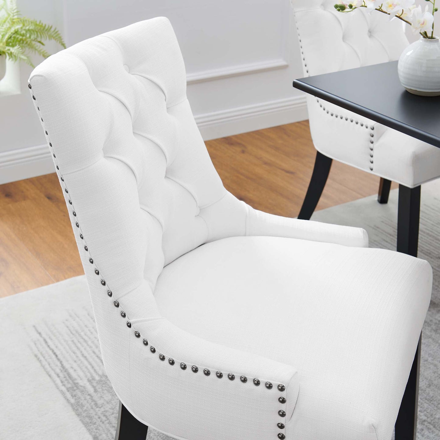 Regent Tufted Fabric Dining Chair by Modway EEI-2223-WHI