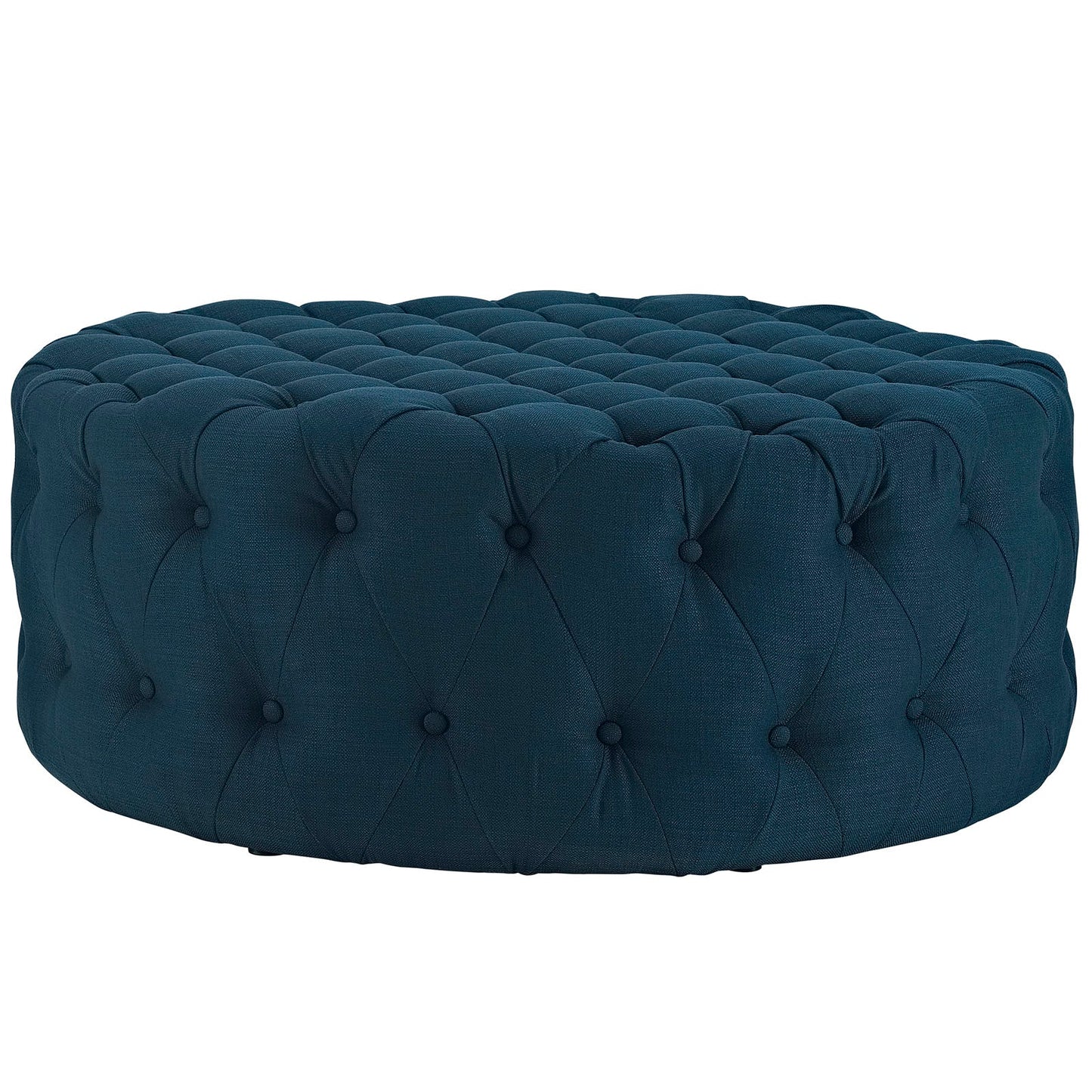 Amour Upholstered Fabric Ottoman by Modway EEI-2225-AZU