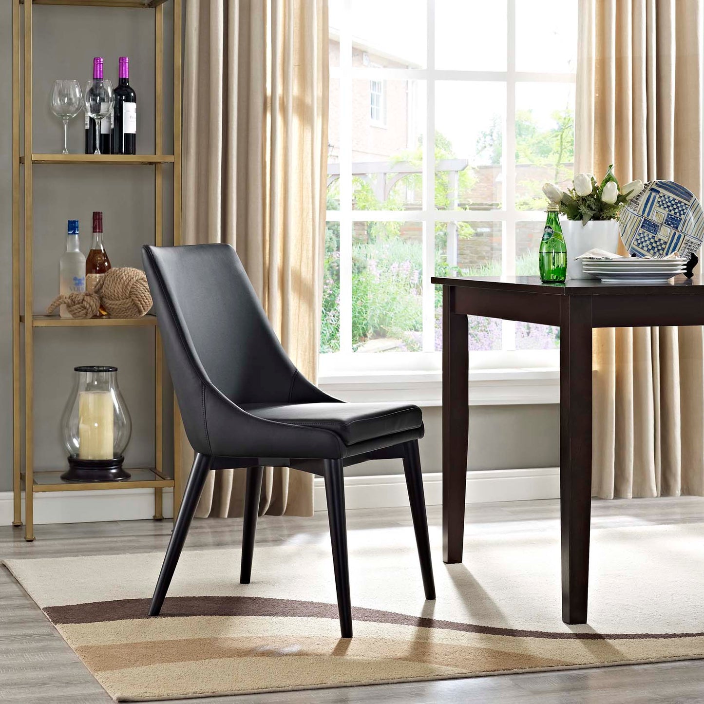 Viscount Vegan Leather Dining Chair EEI-2226