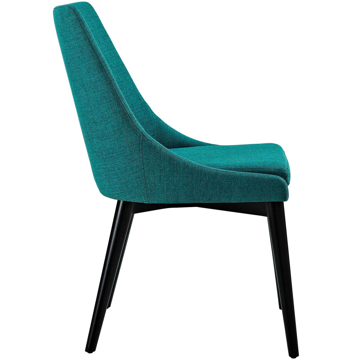 Viscount Fabric Dining Chair Teal EEI-2227-TEA