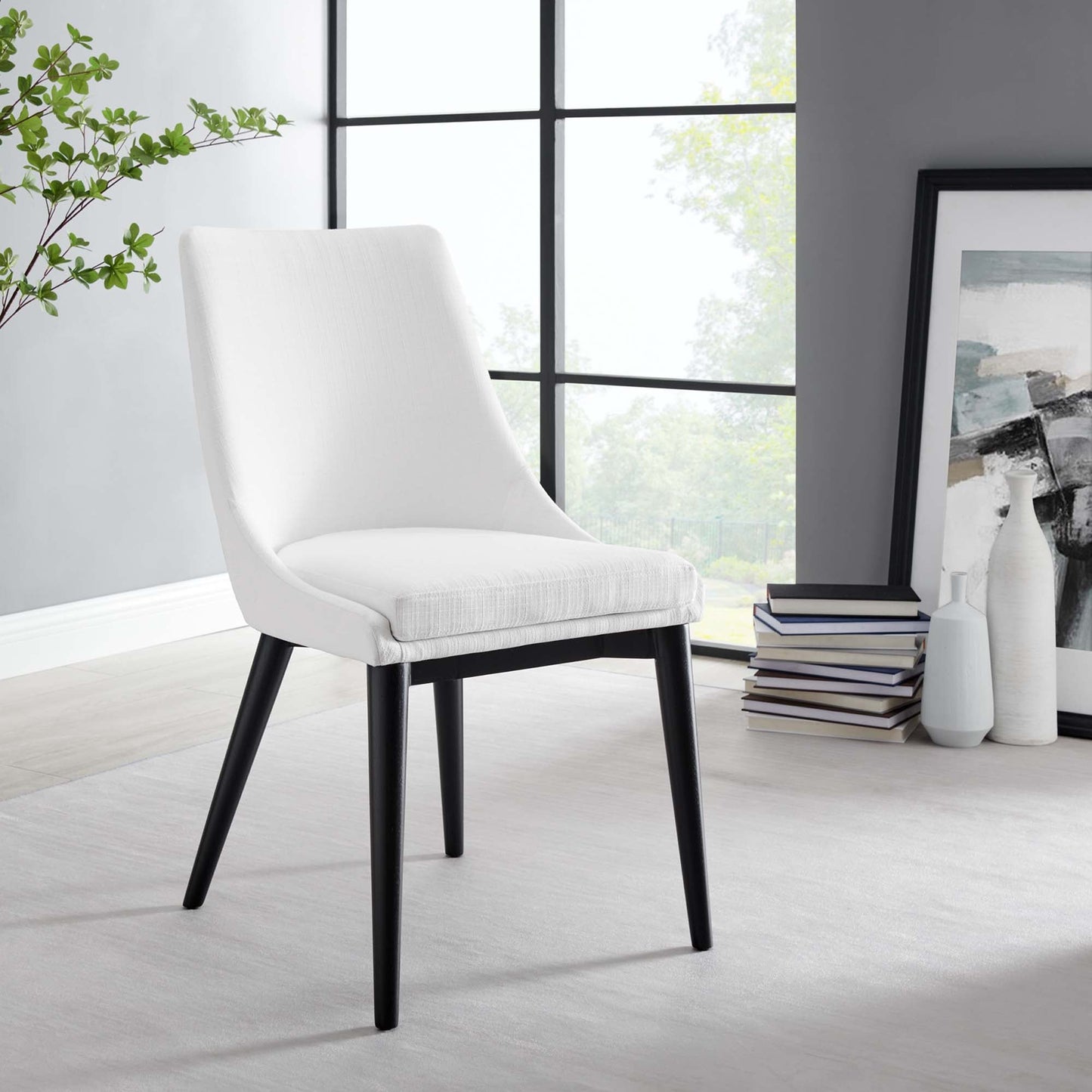 Viscount Fabric Dining Chair by Modway EEI-2227-WHI