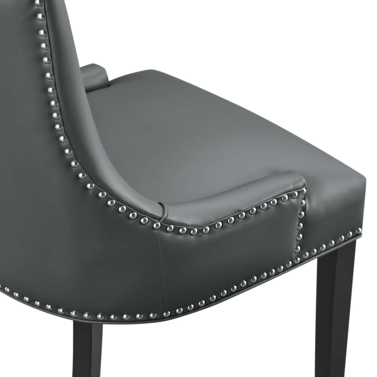 Marquis Dining Chair Faux and Vegan Leather Set of 2 or 4