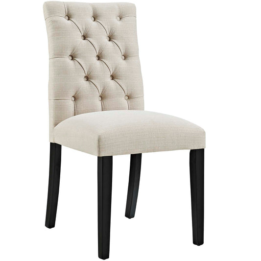 Duchess Button Tufted Fabric Dining Chair by Modway EEI-2231-BEI