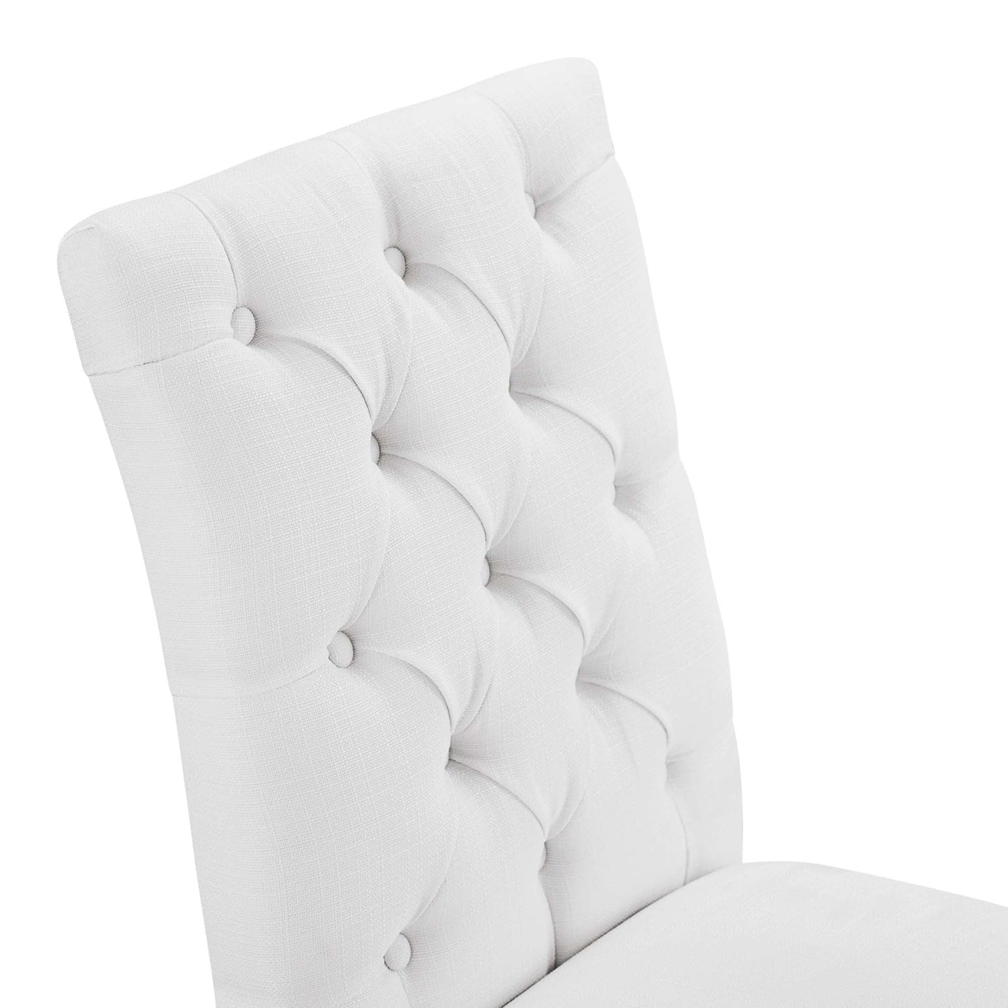 Duchess Button Tufted Fabric Dining Chair by Modway EEI-2231-WHI