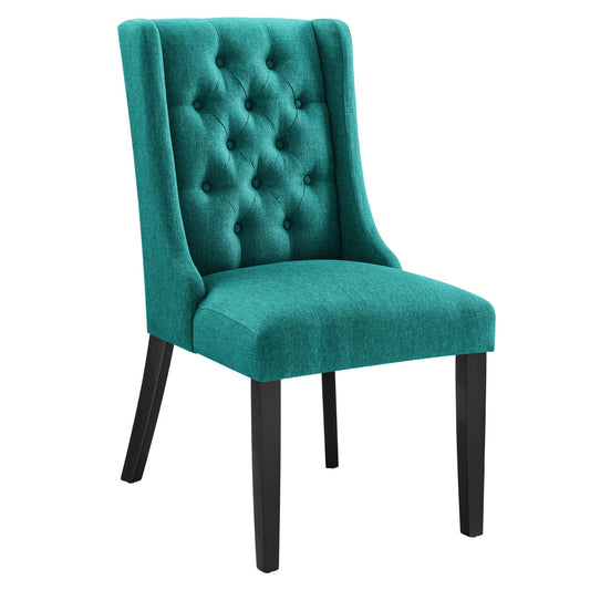 Baronet Button Tufted Fabric Dining Chair by Modway EEI-2235-TEA