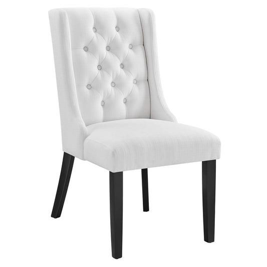 Baronet Button Tufted Fabric Dining Chair by Modway EEI-2235-WHI