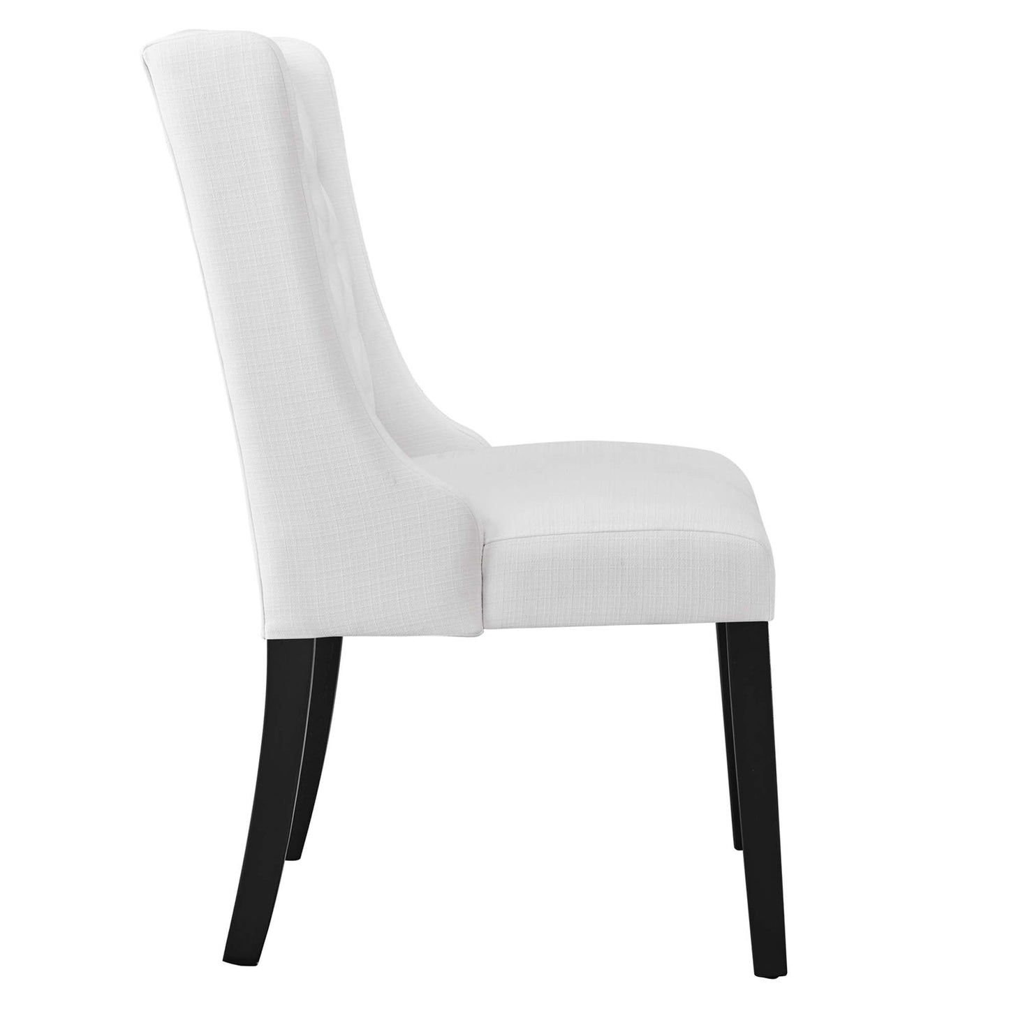 Baronet Button Tufted Fabric Dining Chair by Modway EEI-2235-WHI