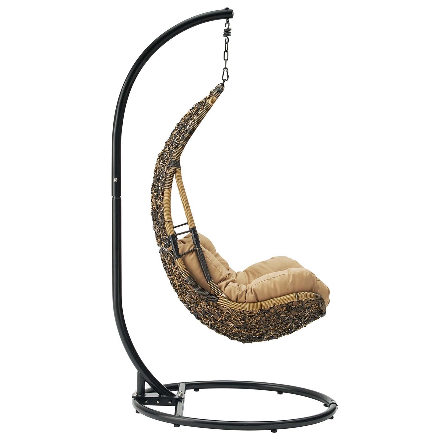 Abate Outdoor Patio Swing Chair Without Stand Wicker Rattan