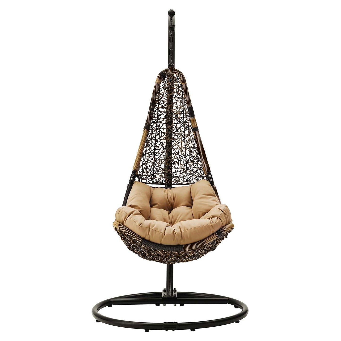 Abate Outdoor Patio Swing Chair Without Stand Wicker Rattan