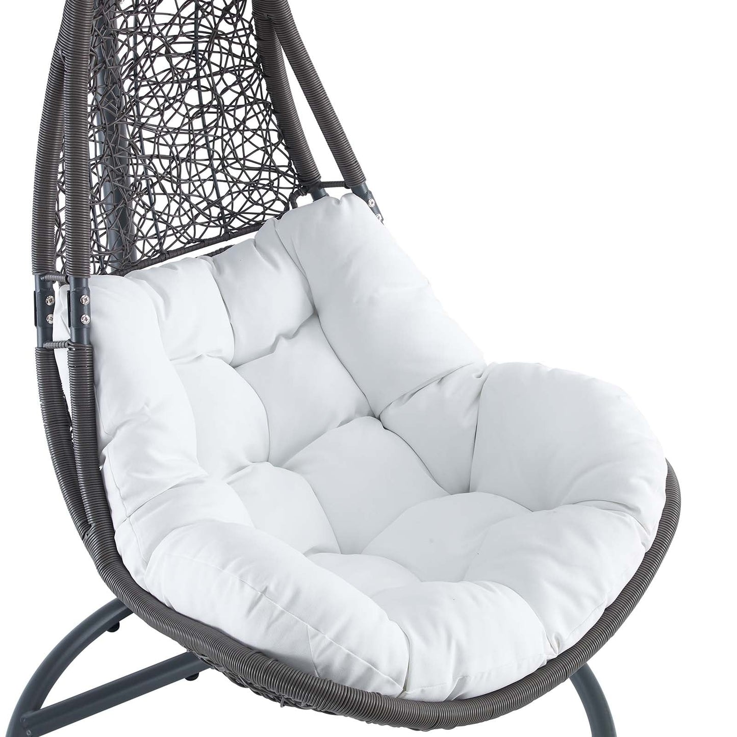 Abate Outdoor Patio Swing Chair Without Stand Wicker Rattan