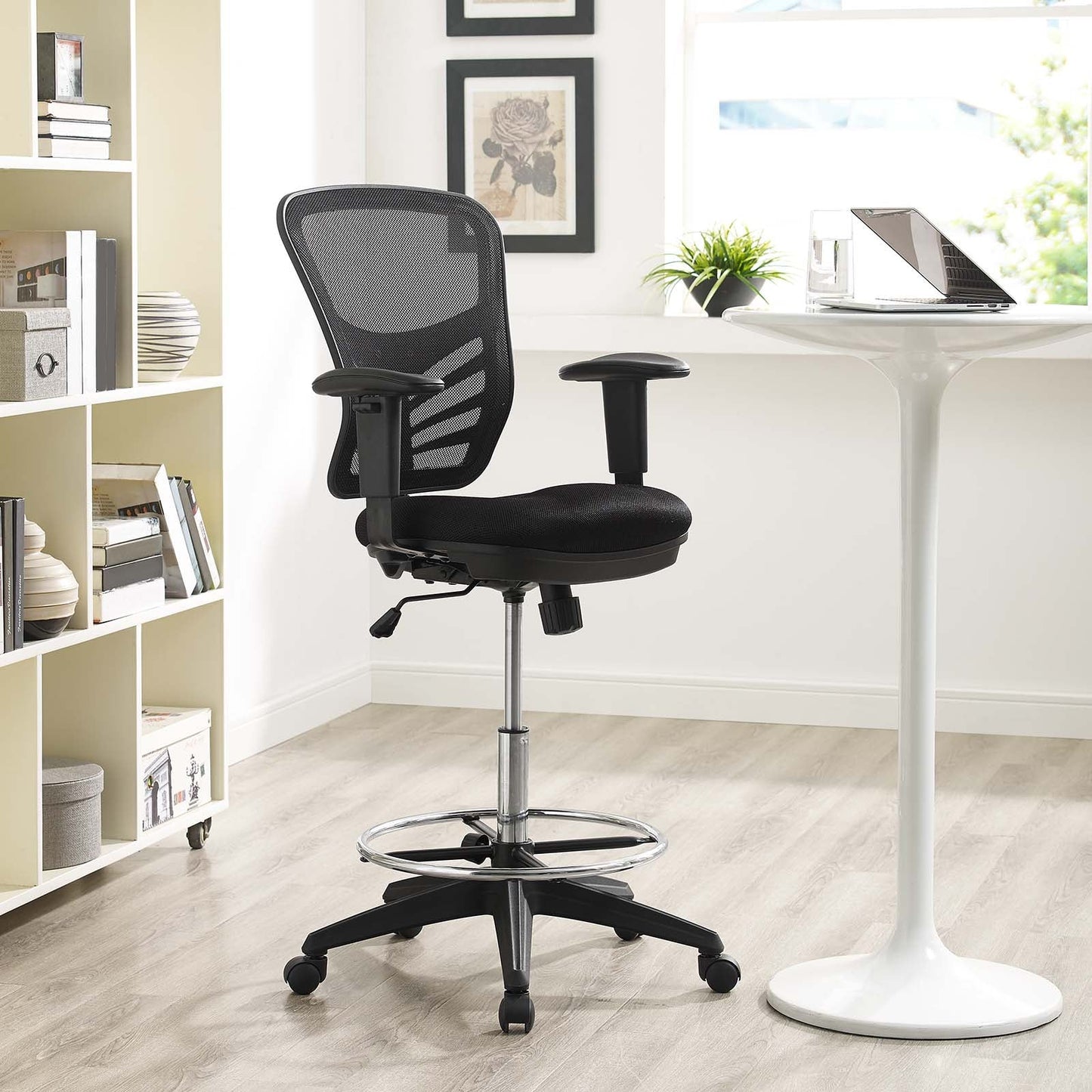 Articulate Drafting Chair Black EEI-2289-BLK