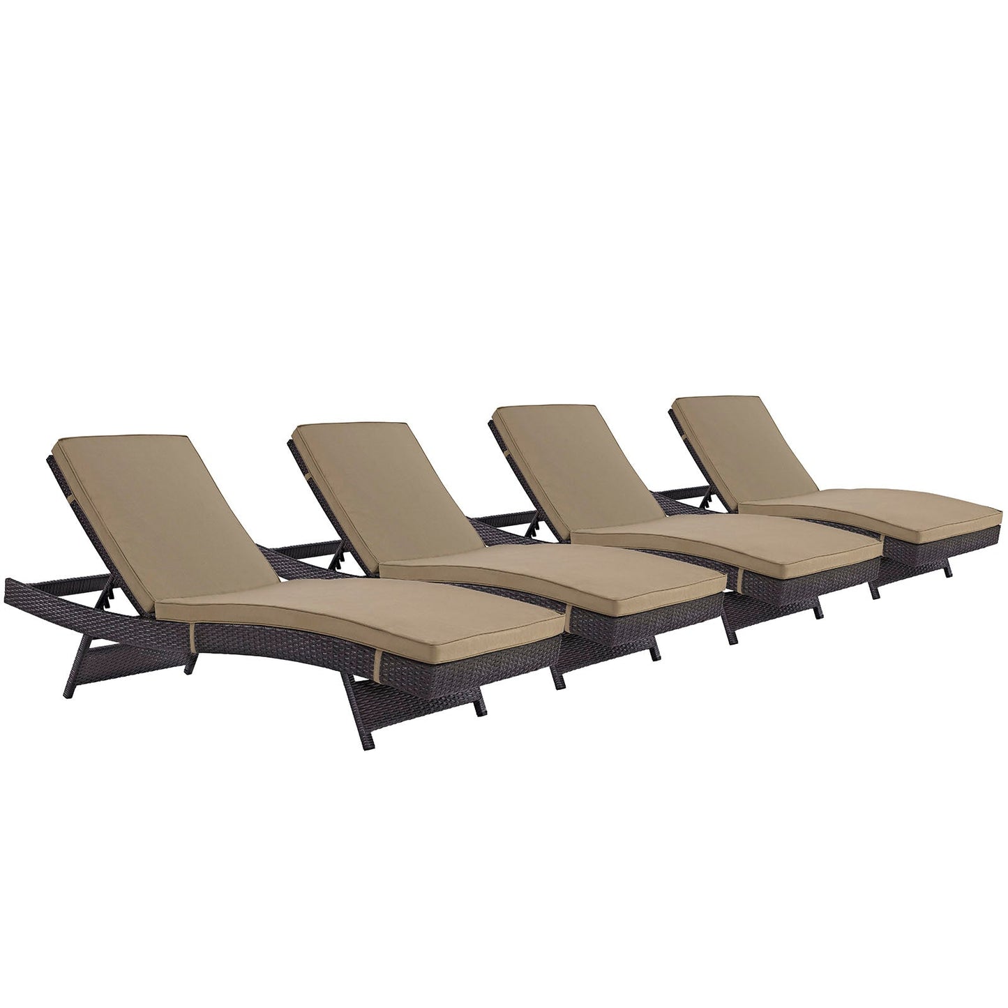 Convene Chaise Outdoor Patio Set and Double Chaise