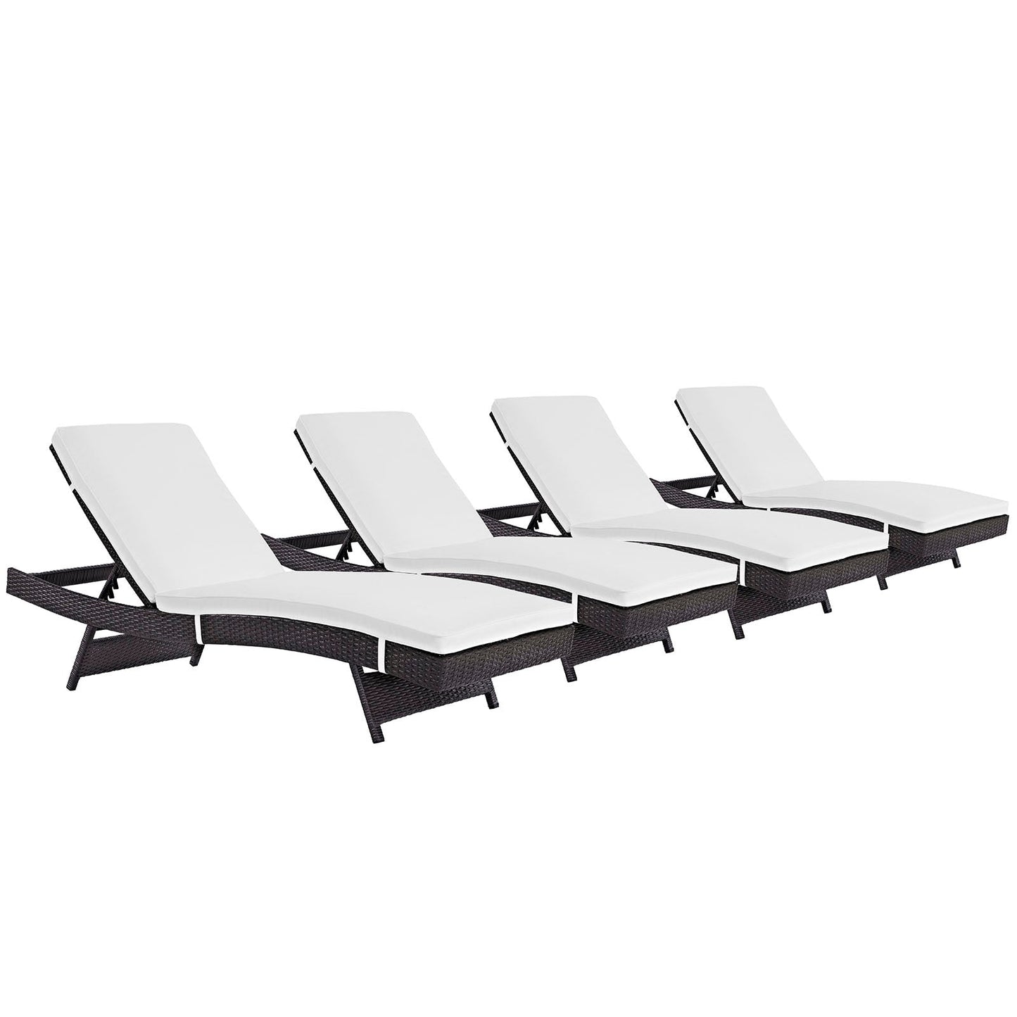 Convene Chaise Outdoor Patio Set and Double Chaise