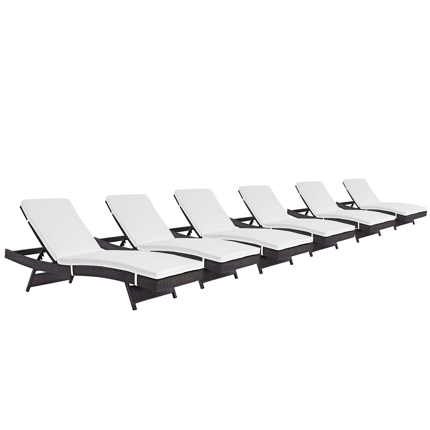 Convene Chaise Outdoor Patio Set and Double Chaise