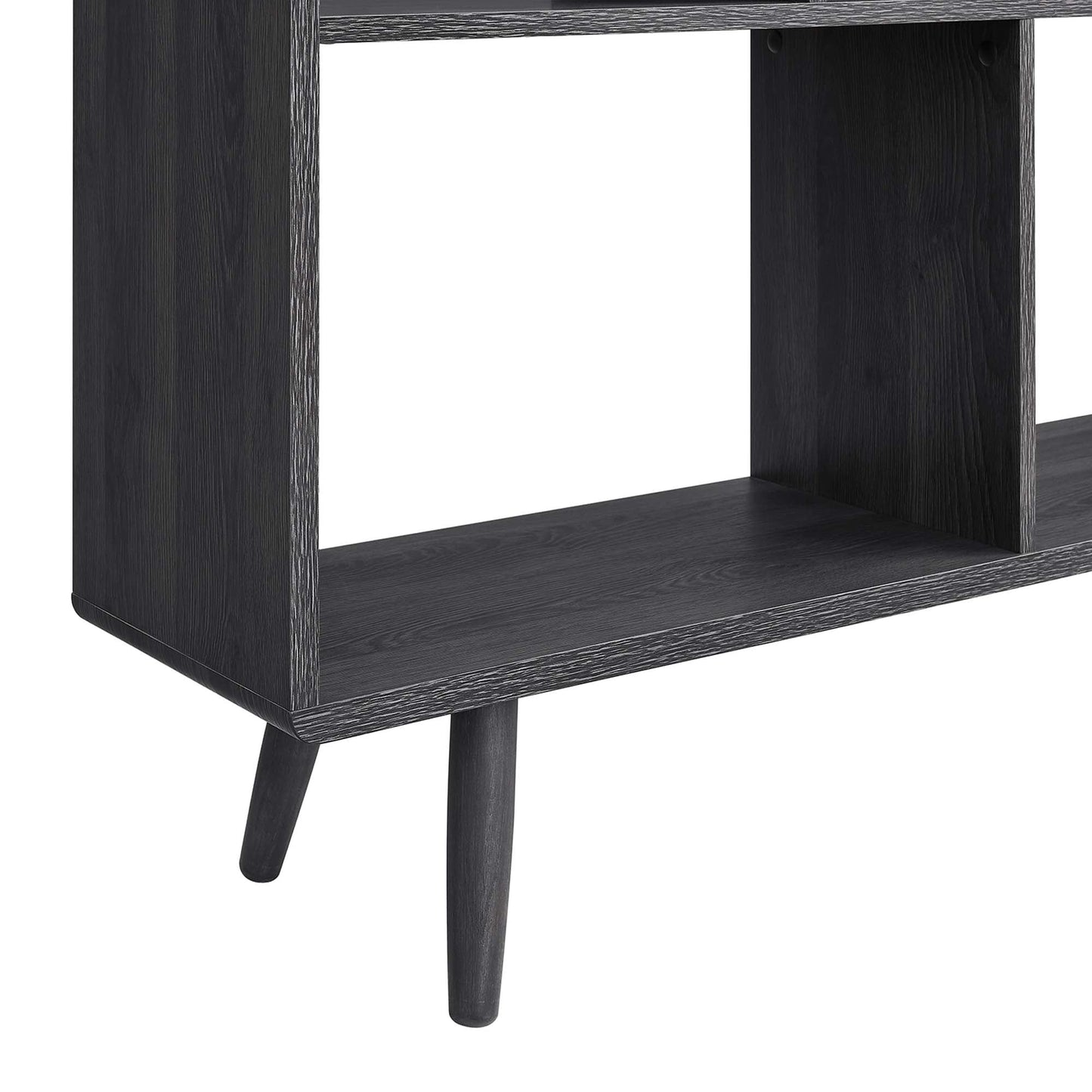 Transmit 7 Shelf Wood Grain Bookcase by Modway EEI-2529-CHA