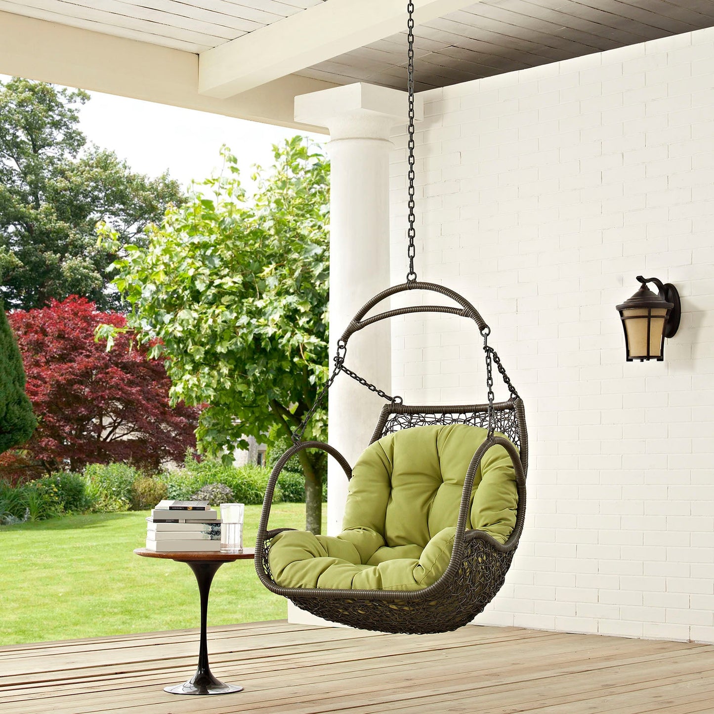 Arbor Outdoor Patio Swing Chair Without Stand and Wood Options