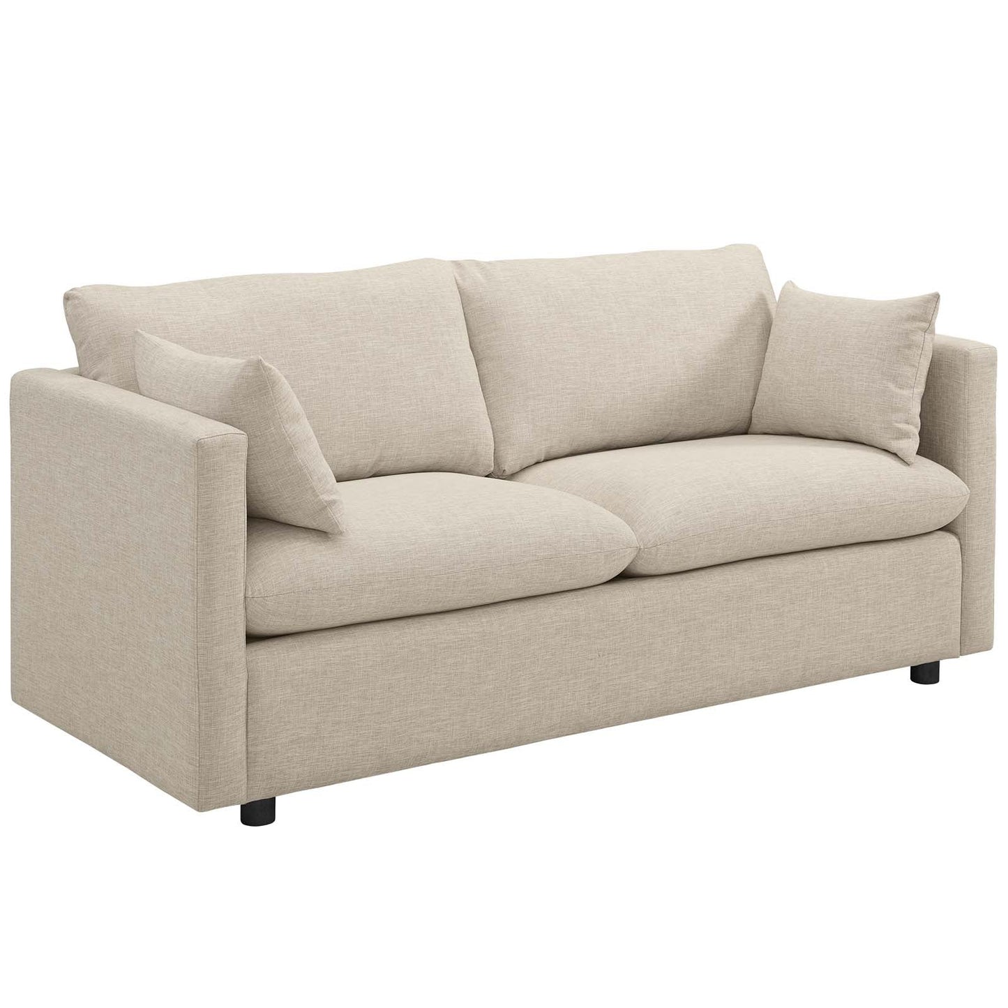 Activate Upholstered Fabric Sofa Beige EEI-3044-BEI