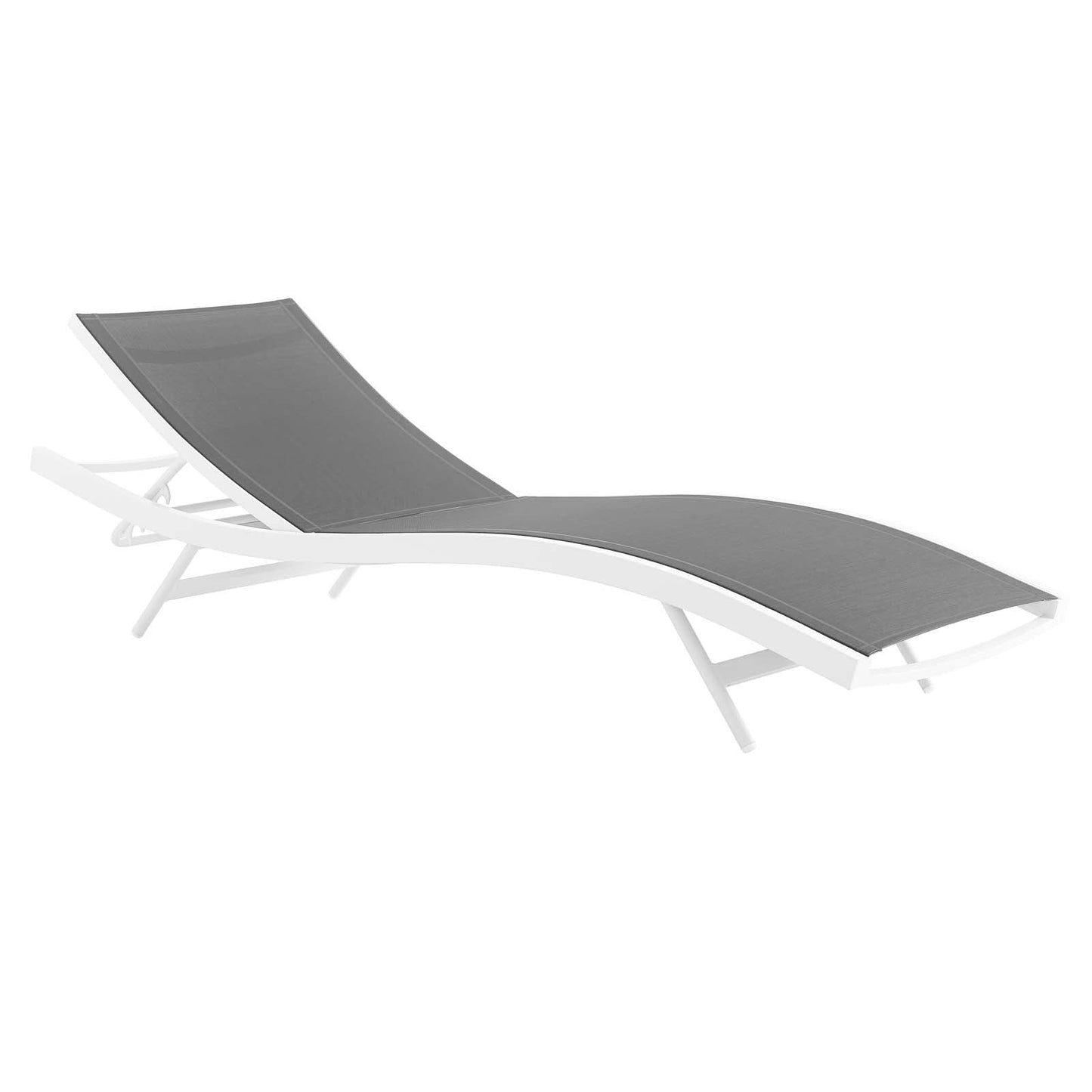 Glimpse Outdoor Patio Mesh Chaise Lounge Chair and Set Options