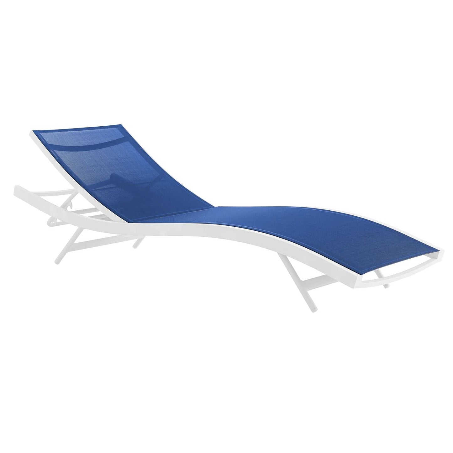 Glimpse Outdoor Patio Mesh Chaise Lounge Chair and Set Options