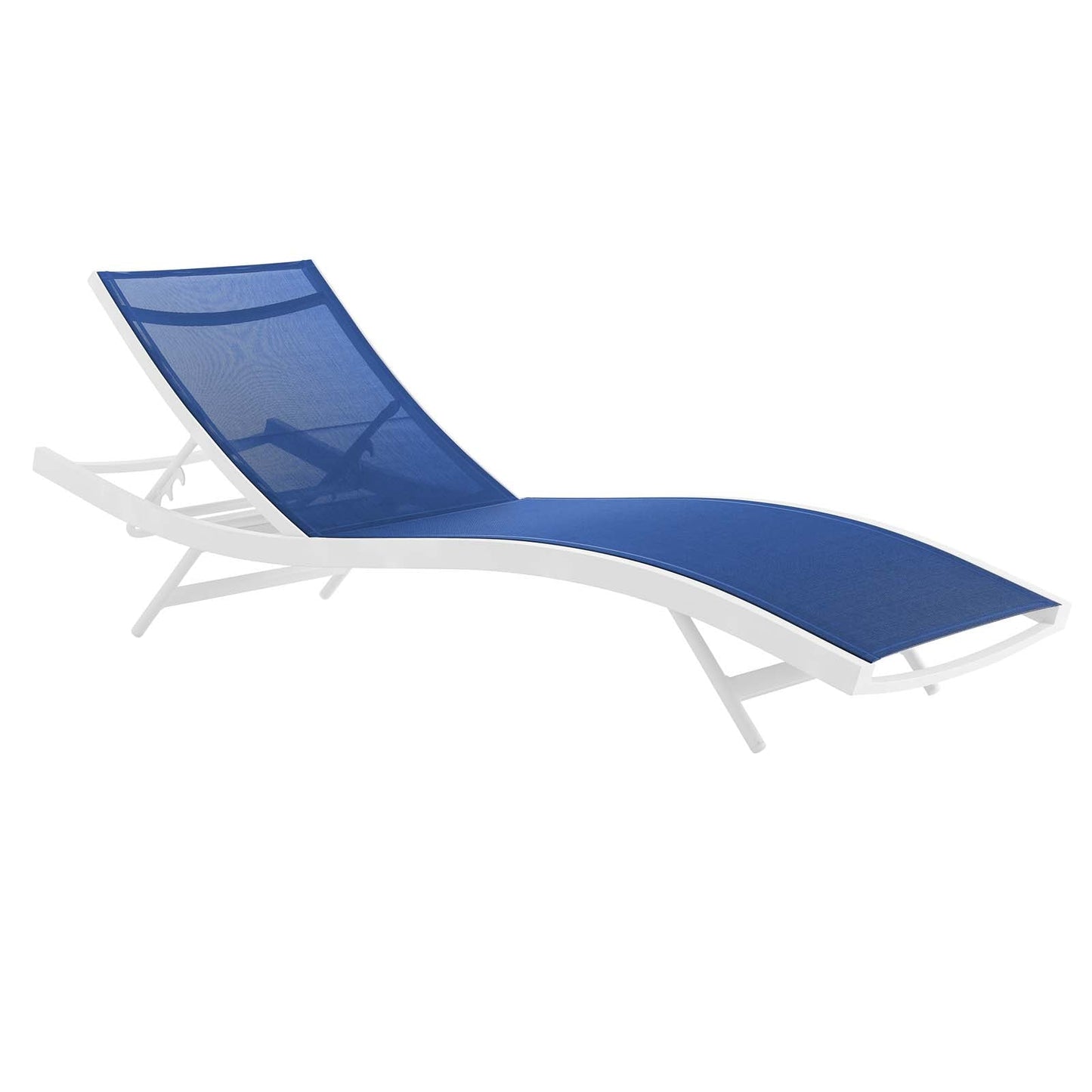 Glimpse Outdoor Patio Mesh Chaise Lounge Chair and Set Options