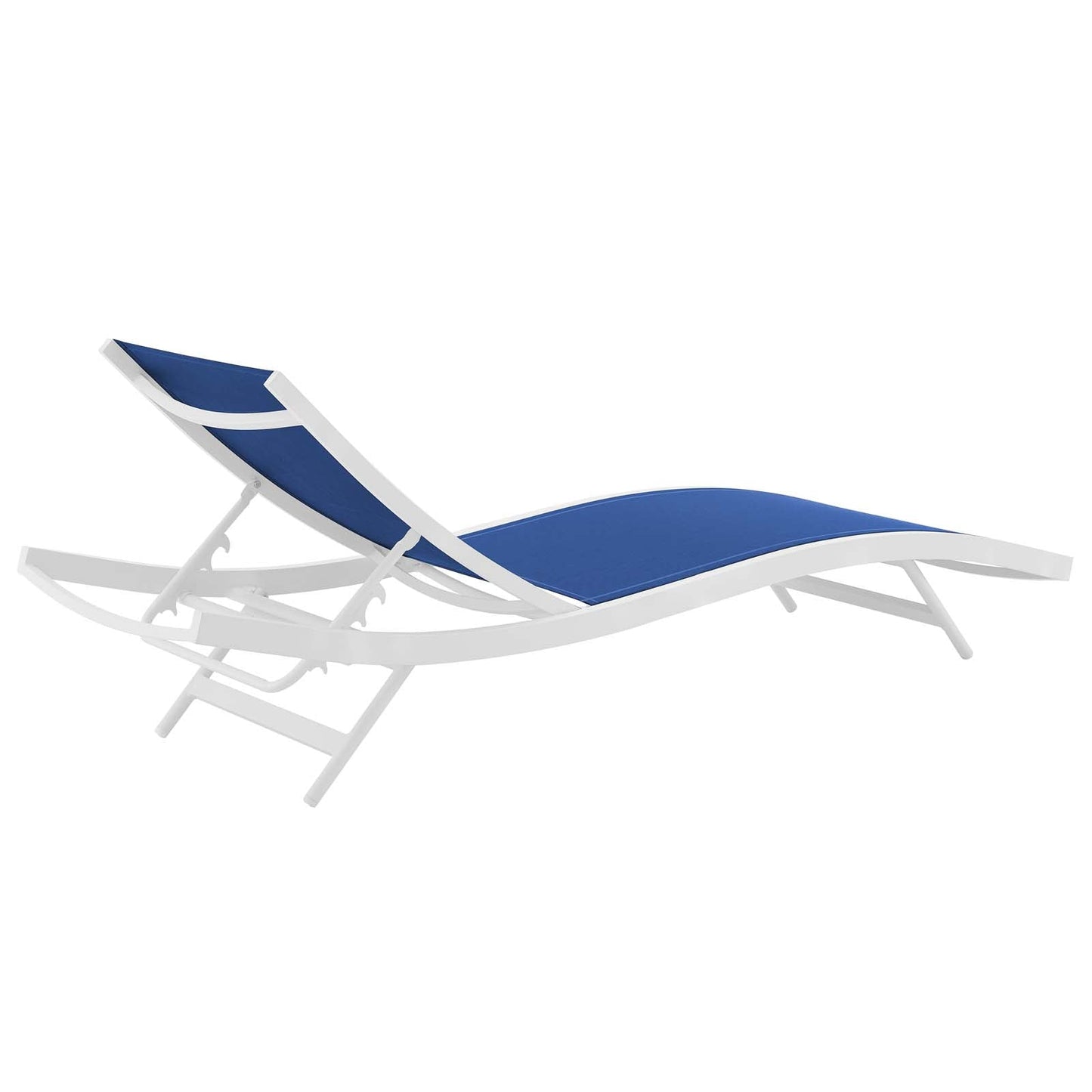 Glimpse Outdoor Patio Mesh Chaise Lounge Chair and Set Options