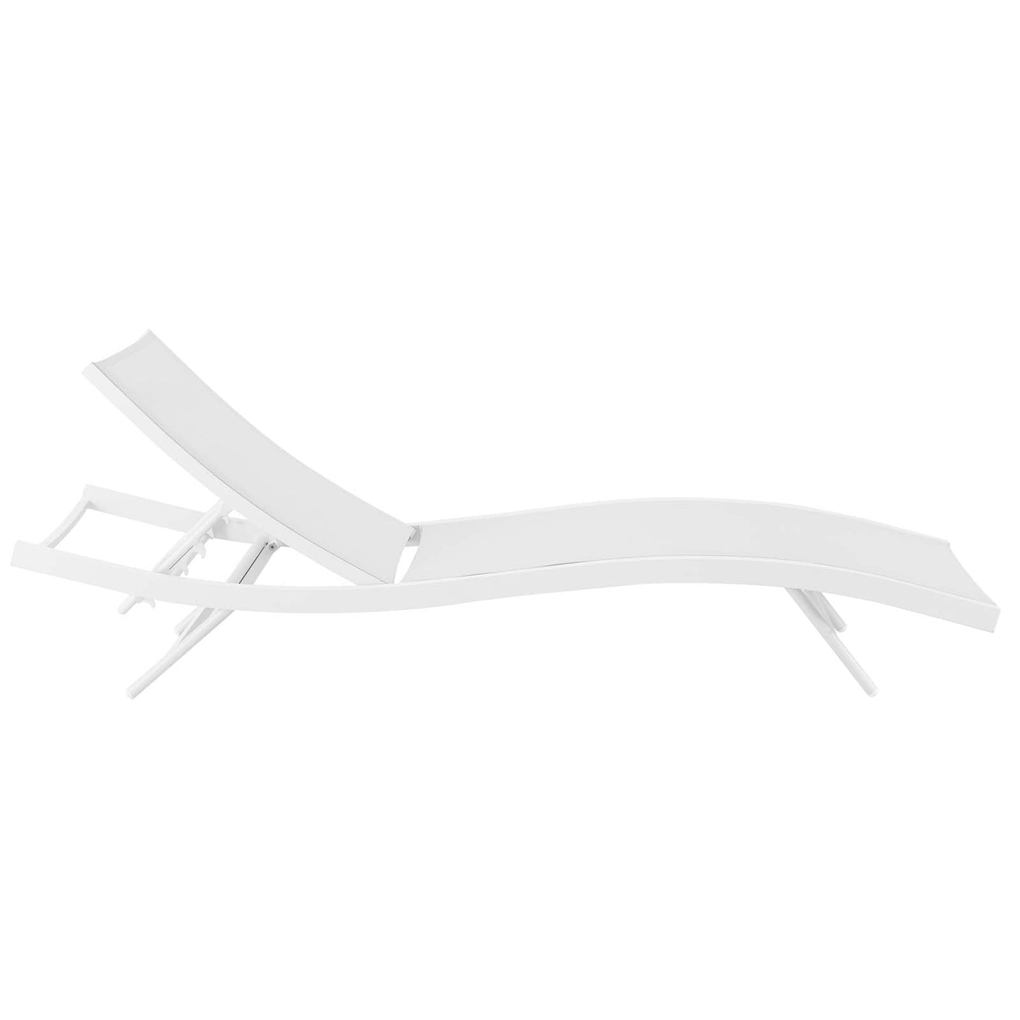 Glimpse Outdoor Patio Mesh Chaise Lounge Chair and Set Options