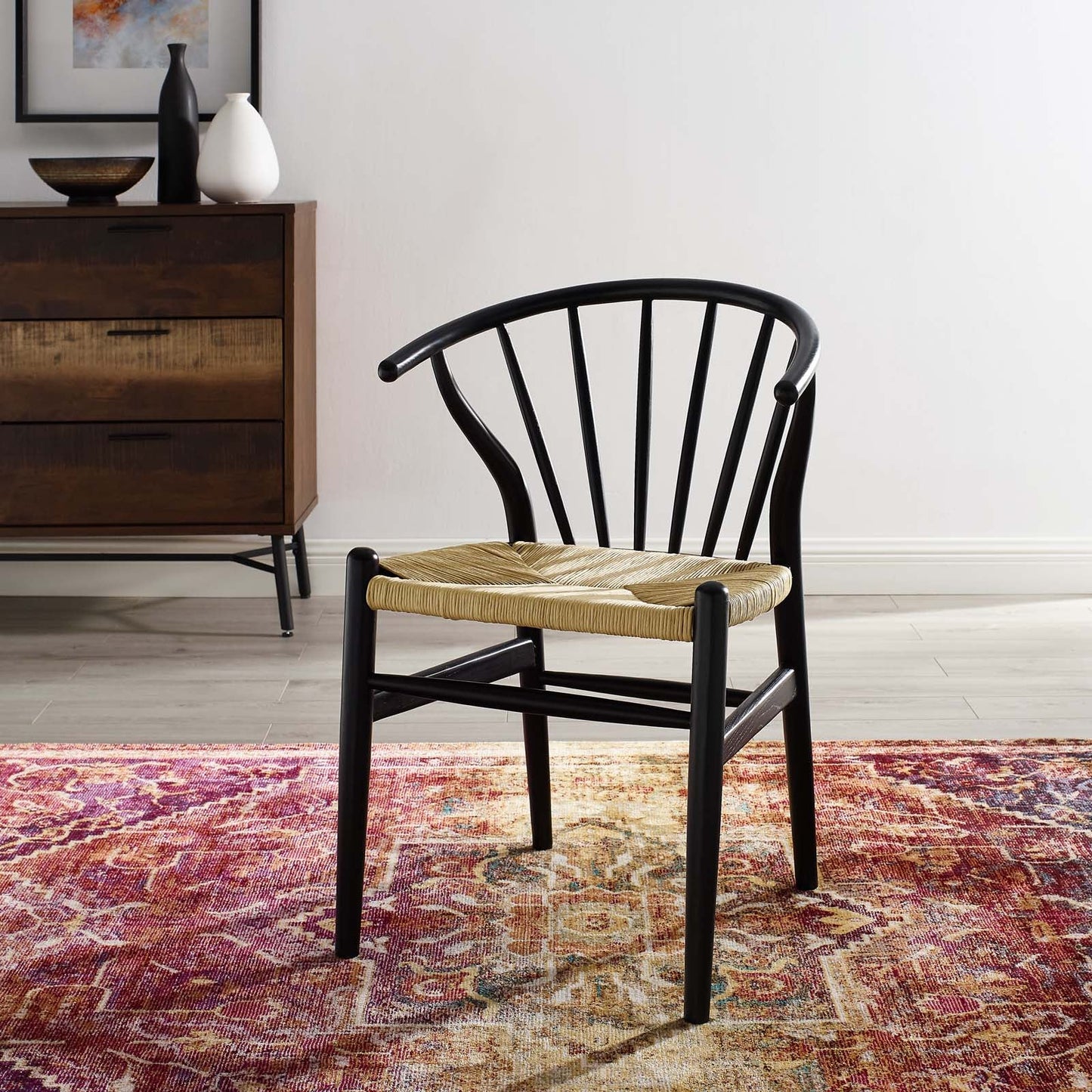 Flourish Spindle Wood Dining Side Chair Set of 2 and Single Options