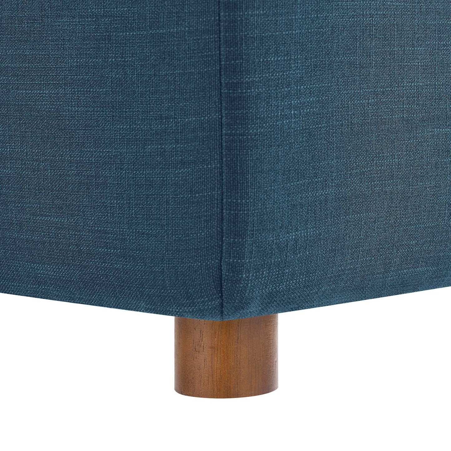 Commix Down Filled Overstuffed 5-Piece Armless Sectional Sofa Azure EEI-3360-AZU