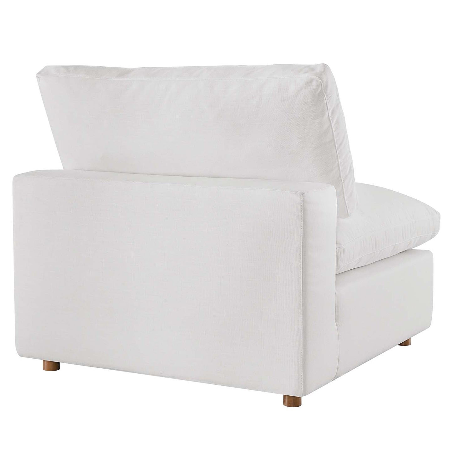 Commix Down Filled Overstuffed 6-Piece Sectional Sofa Pure White EEI-3362-PUW
