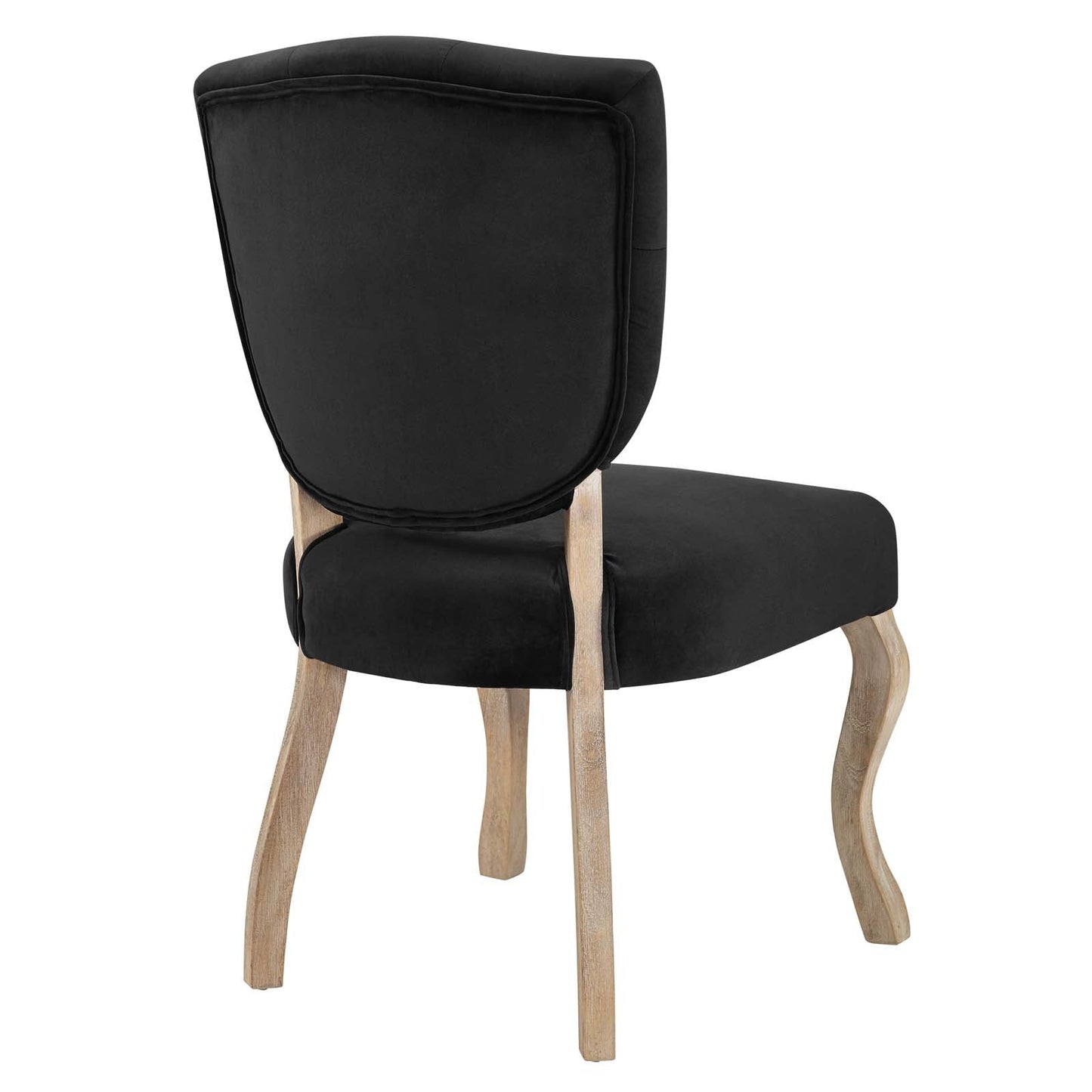 Array Dining Side Chair Set of 4 Black EEI-3382-BLK