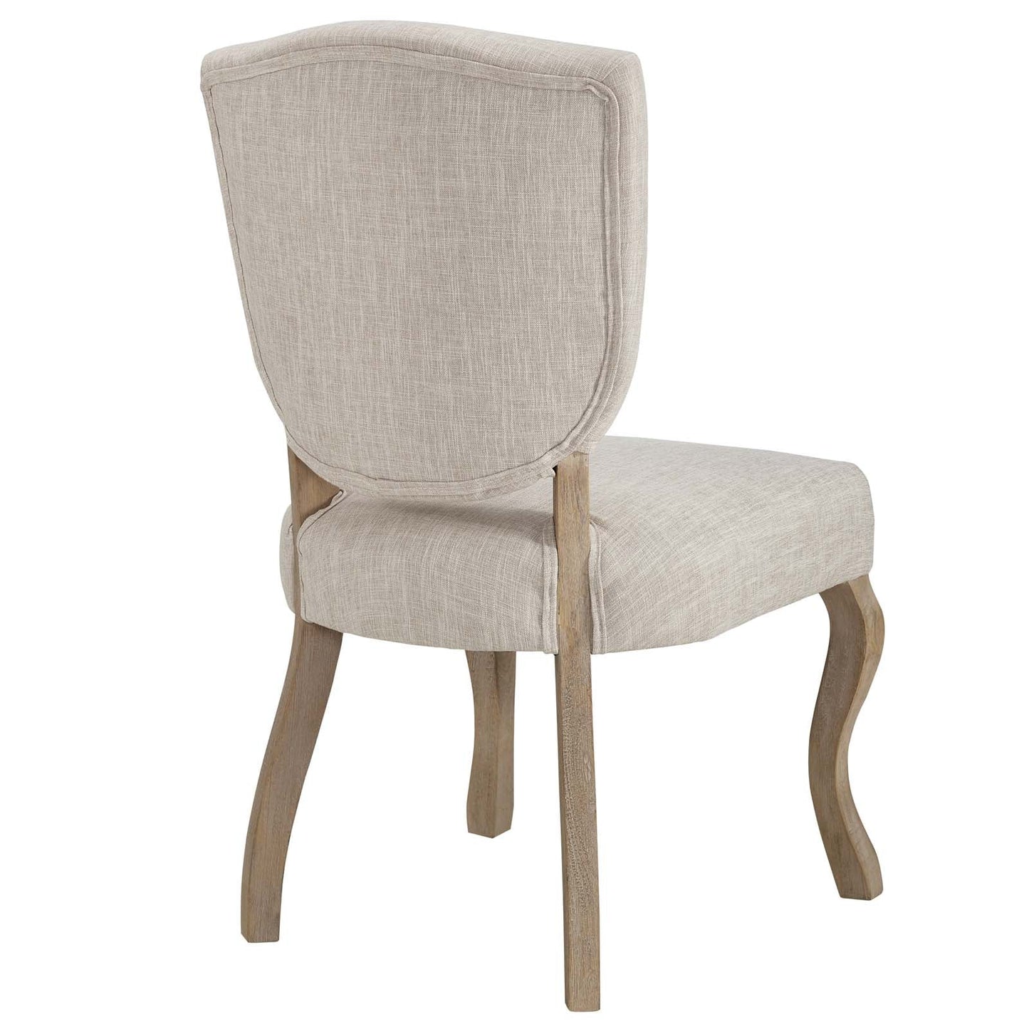 Array Dining Side Chair Set of 2 Beige EEI-3383-BEI