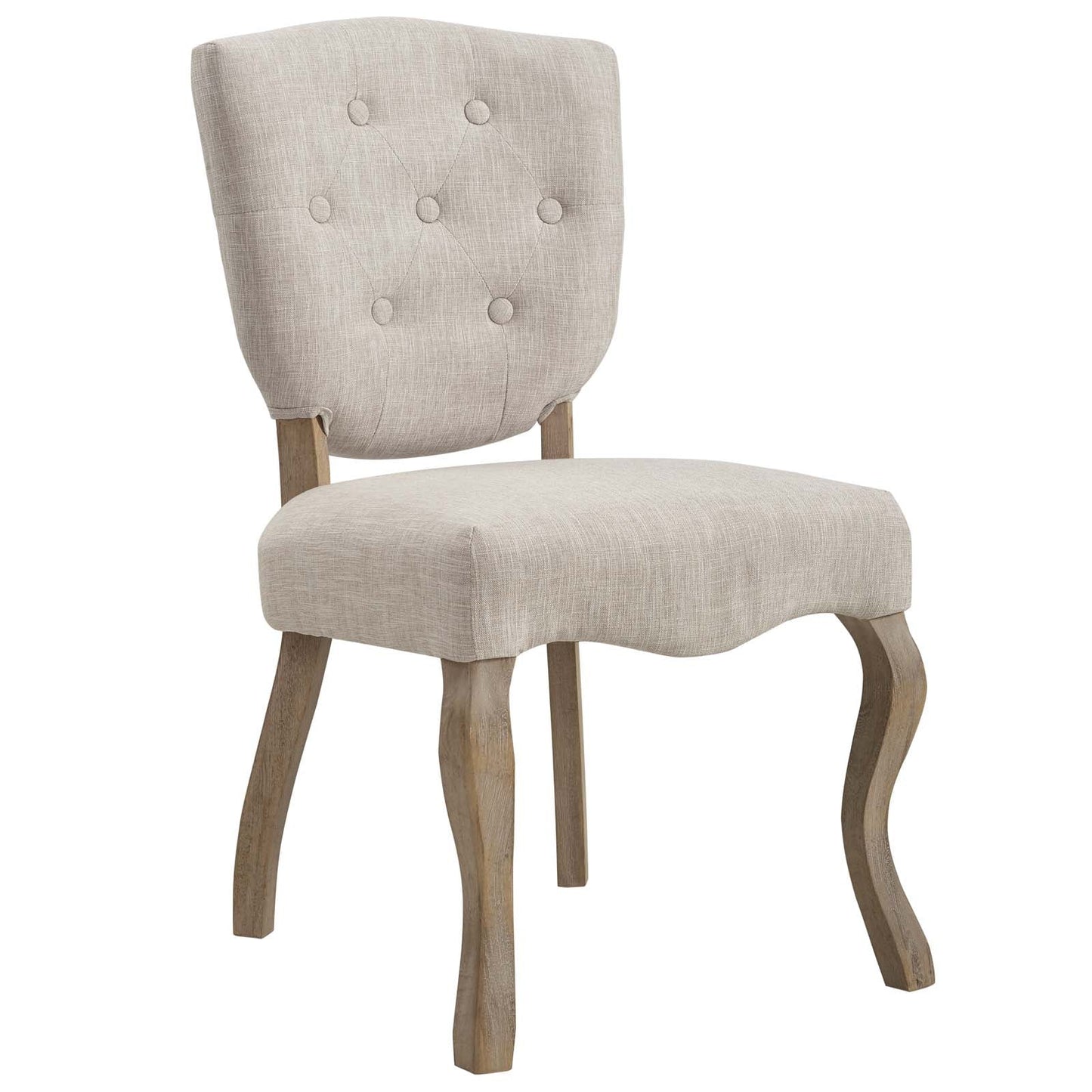 Array Dining Side Chair Set of 4 Beige EEI-3384-BEI