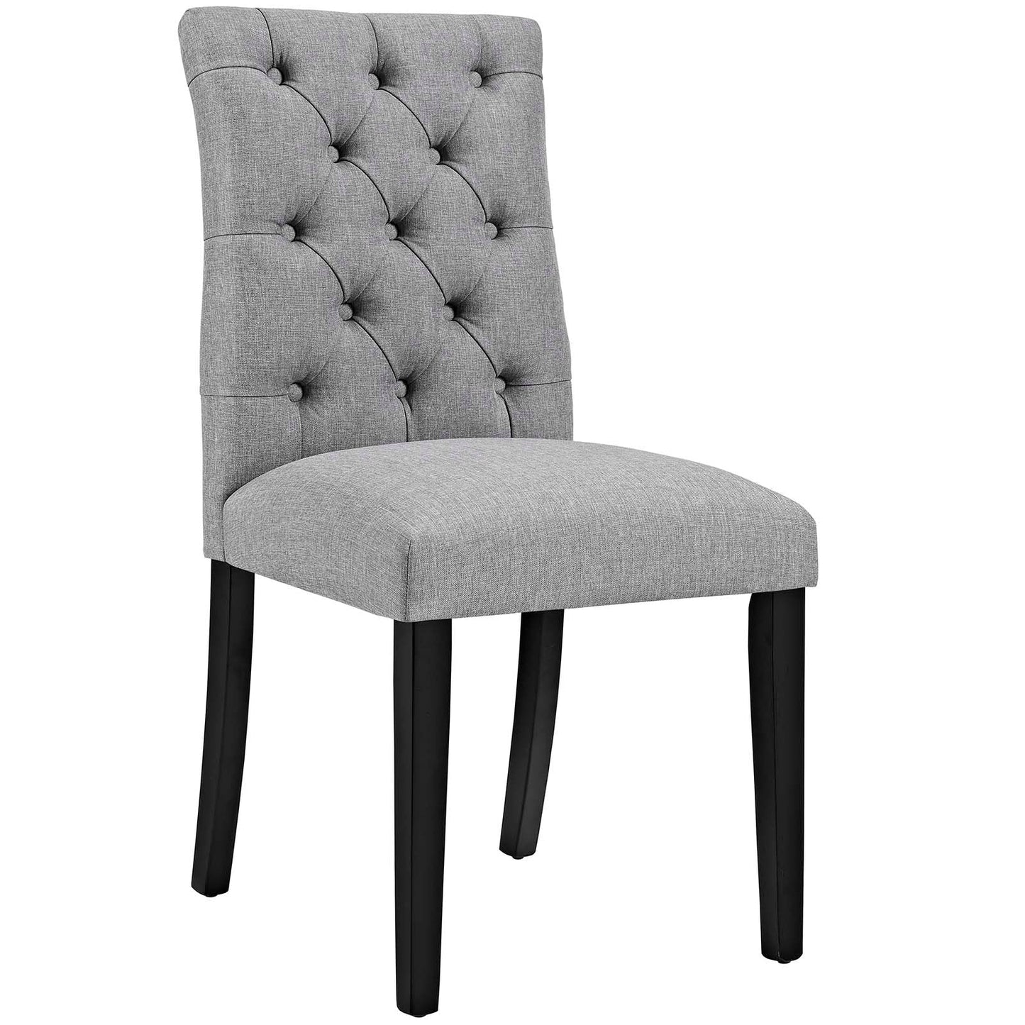 Duchess Fabric Dining Chair Set of 4 by Modway EEI-3475-LGR