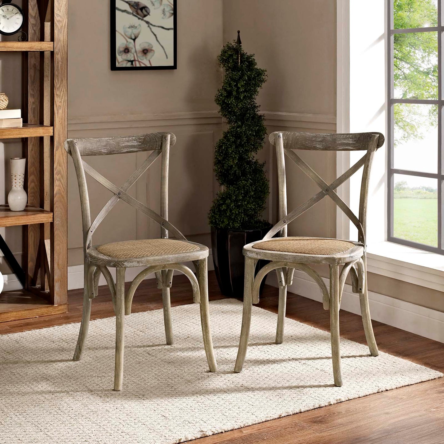 Gear Dining Armchair and Side Chair Set of 2 or 4