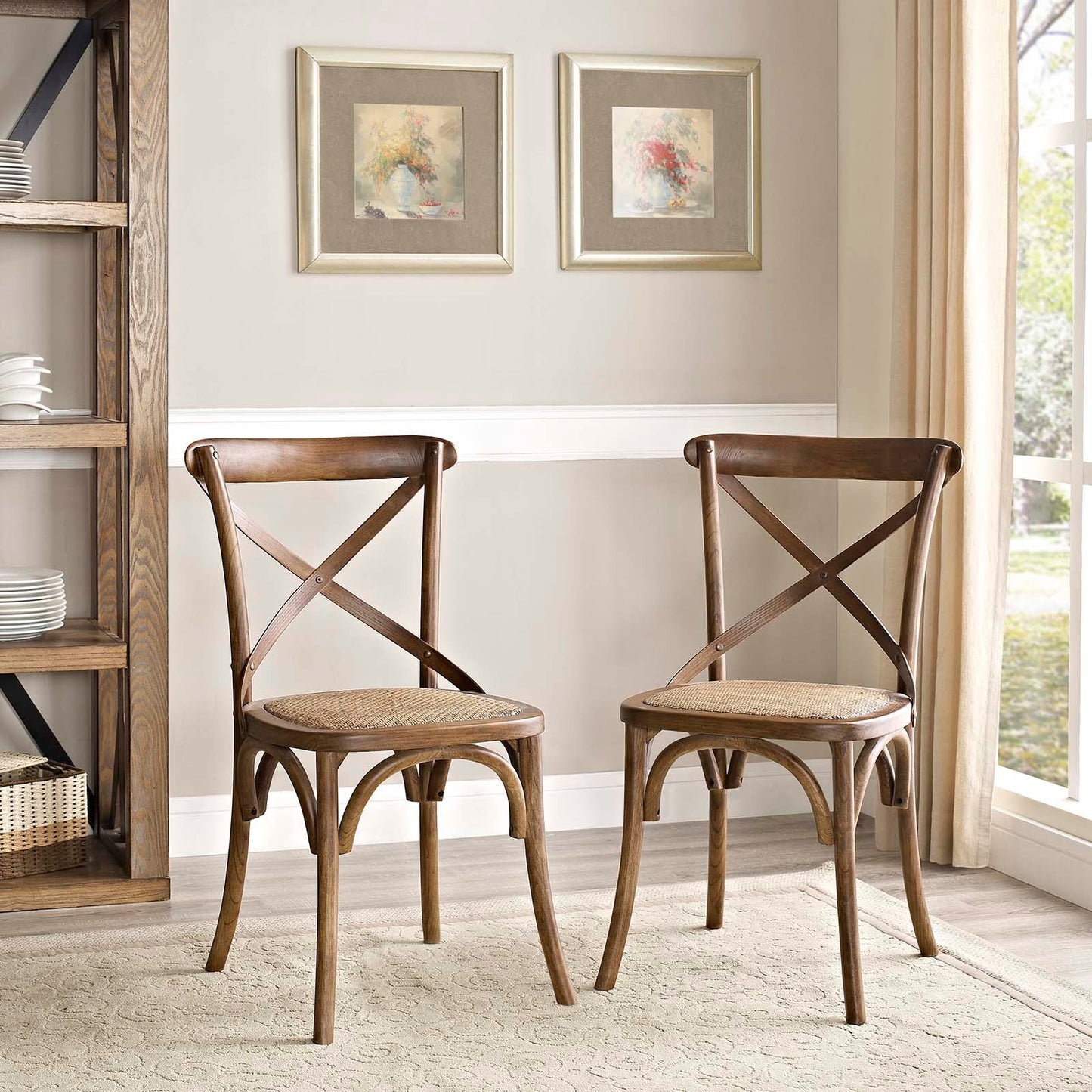 Gear Dining Armchair and Side Chair Set of 2 or 4