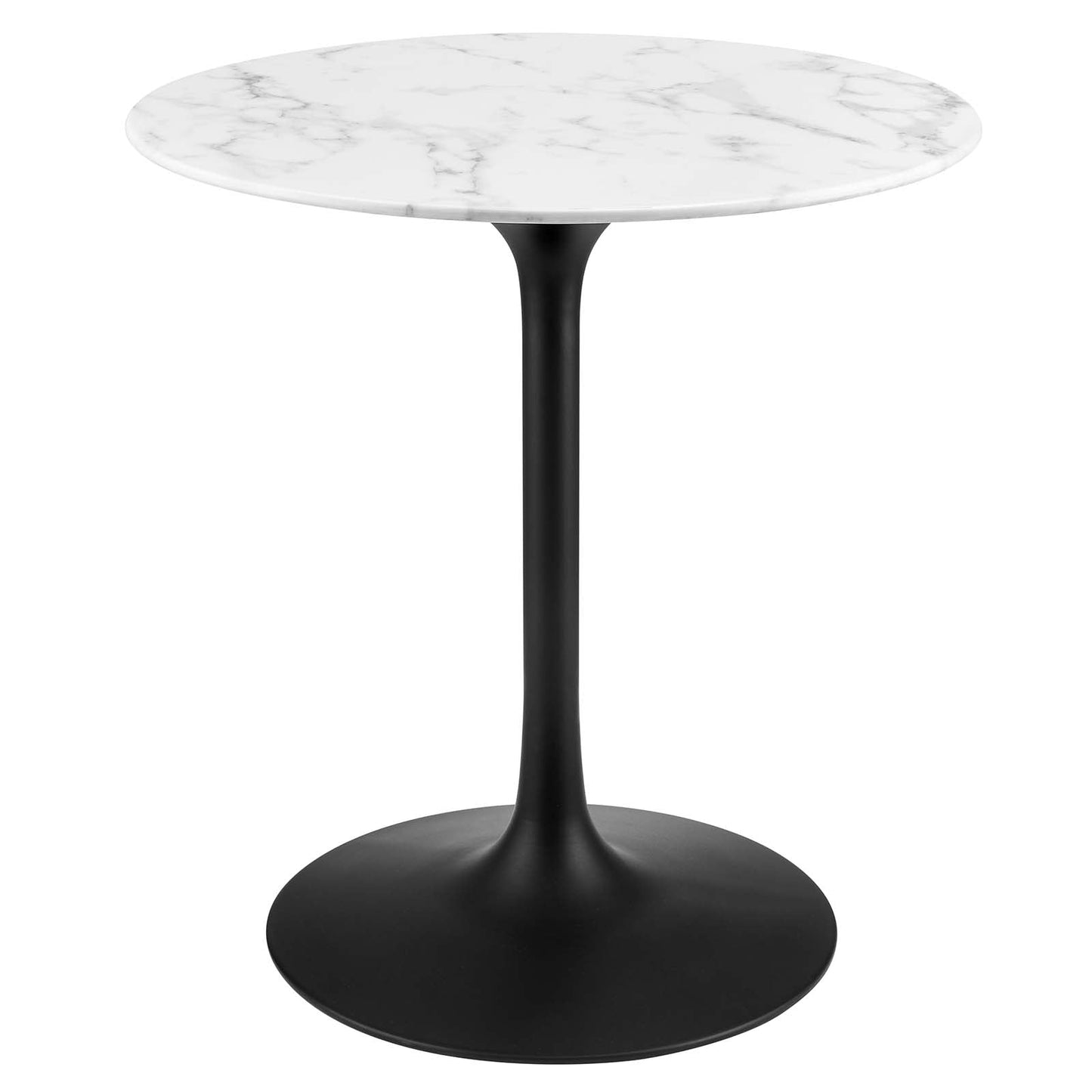 Lippa 28" Artificial Marble & Wood Dining Table Collection