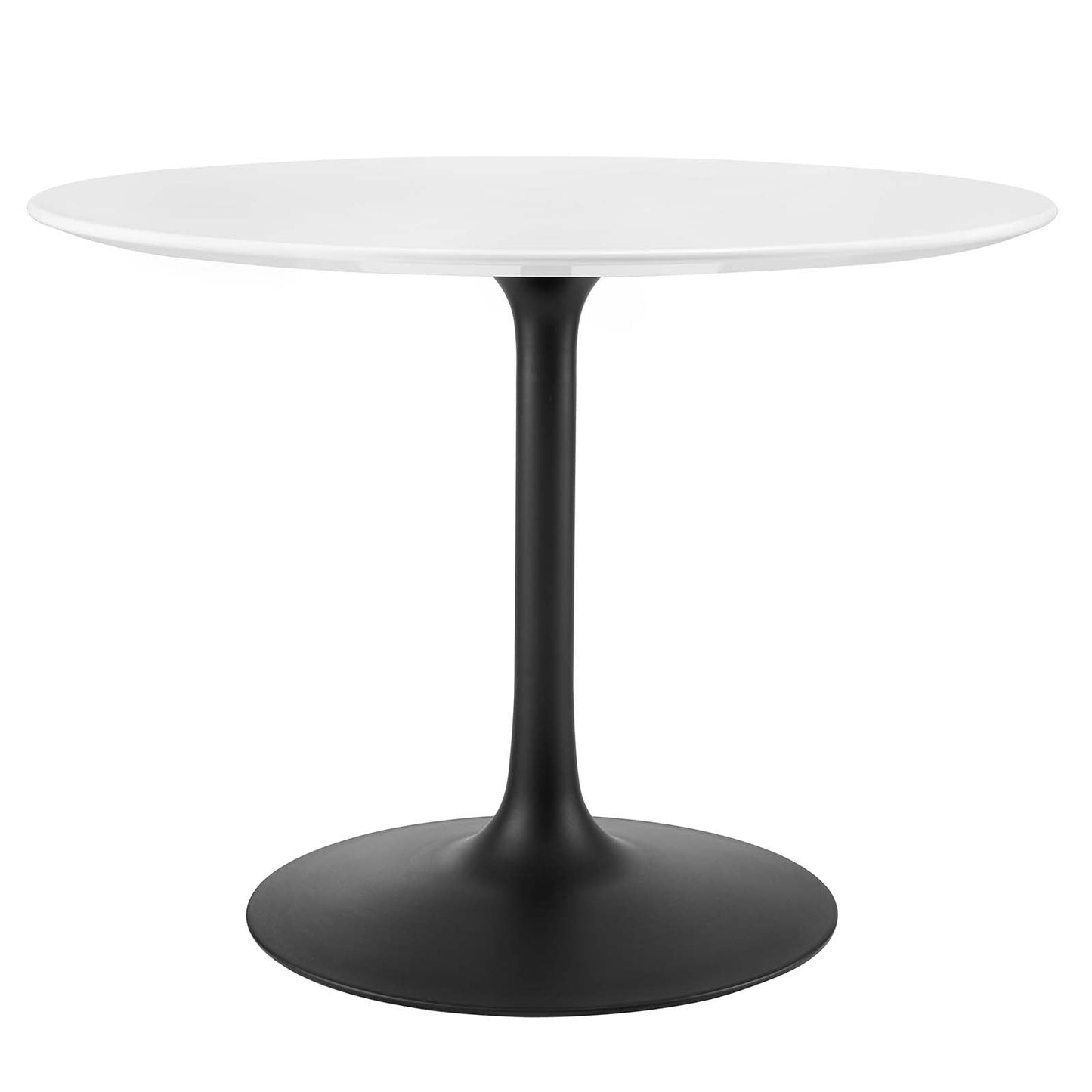 Lippa 40" Round Wood and Artificial Marble Dining Table