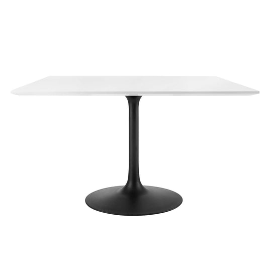 Lippa 48" Dining Table - Artificial Marble, Solid Wood & Metal Options by Modway
