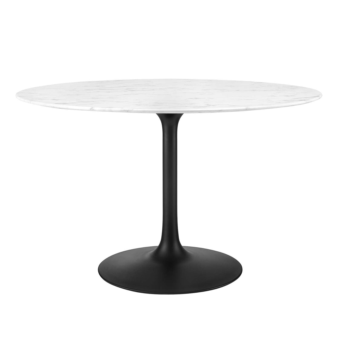 Lippa 48" Dining Table - Artificial Marble, Solid Wood & Metal Options by Modway