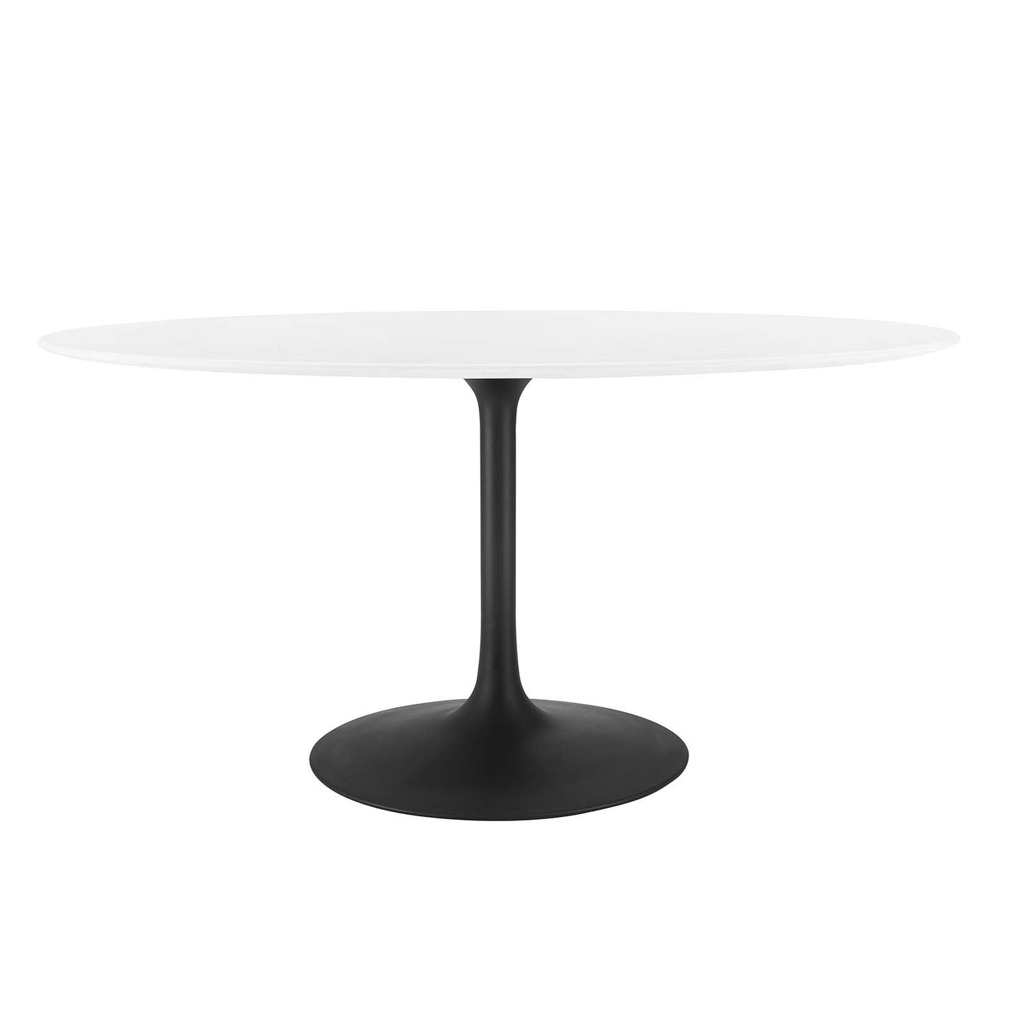 Lippa 60" Oval Artificial Marble Dining Table