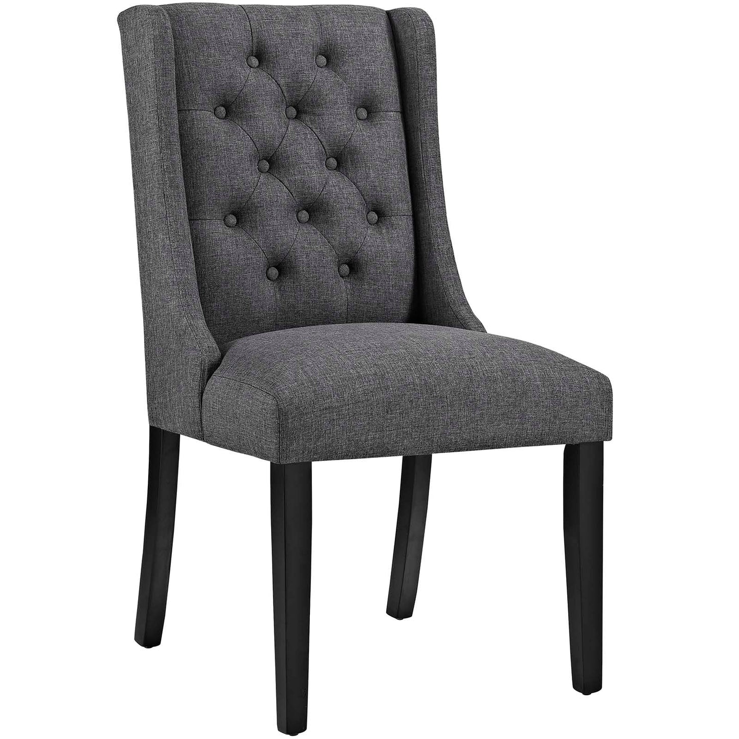 Baronet Fabric Dining Chair Set of 4 by Modway EEI-3558-GRY