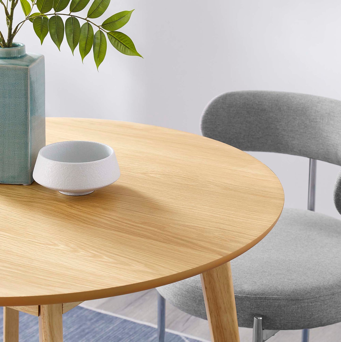 Vision 35" Round Dining Table by Modway EEI-3749-OAK