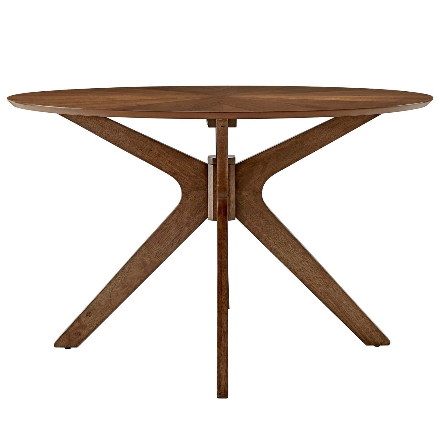 Crossroads Round and Oval Wood Dining Table by Modway