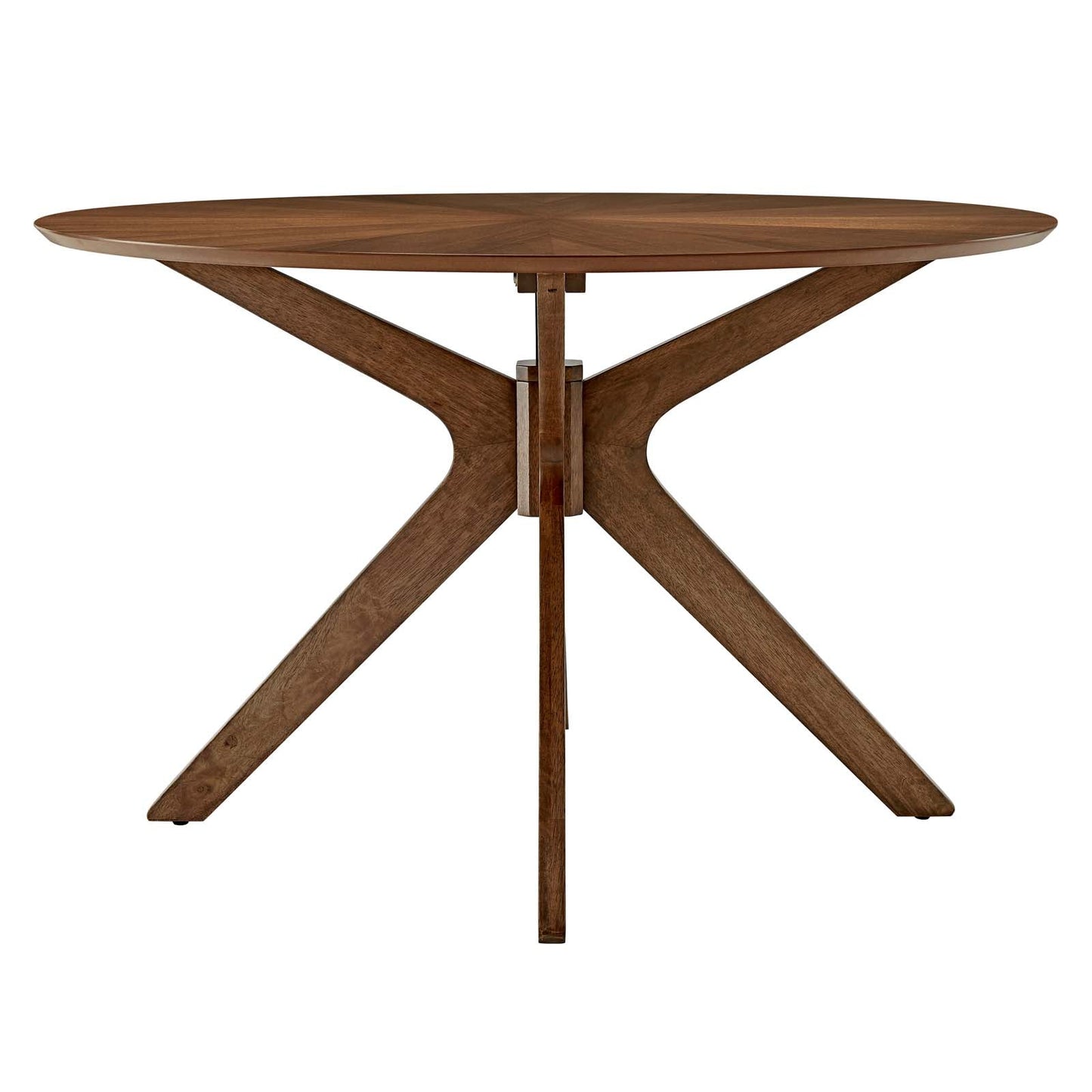 Crossroads Round and Oval Wood Dining Table by Modway