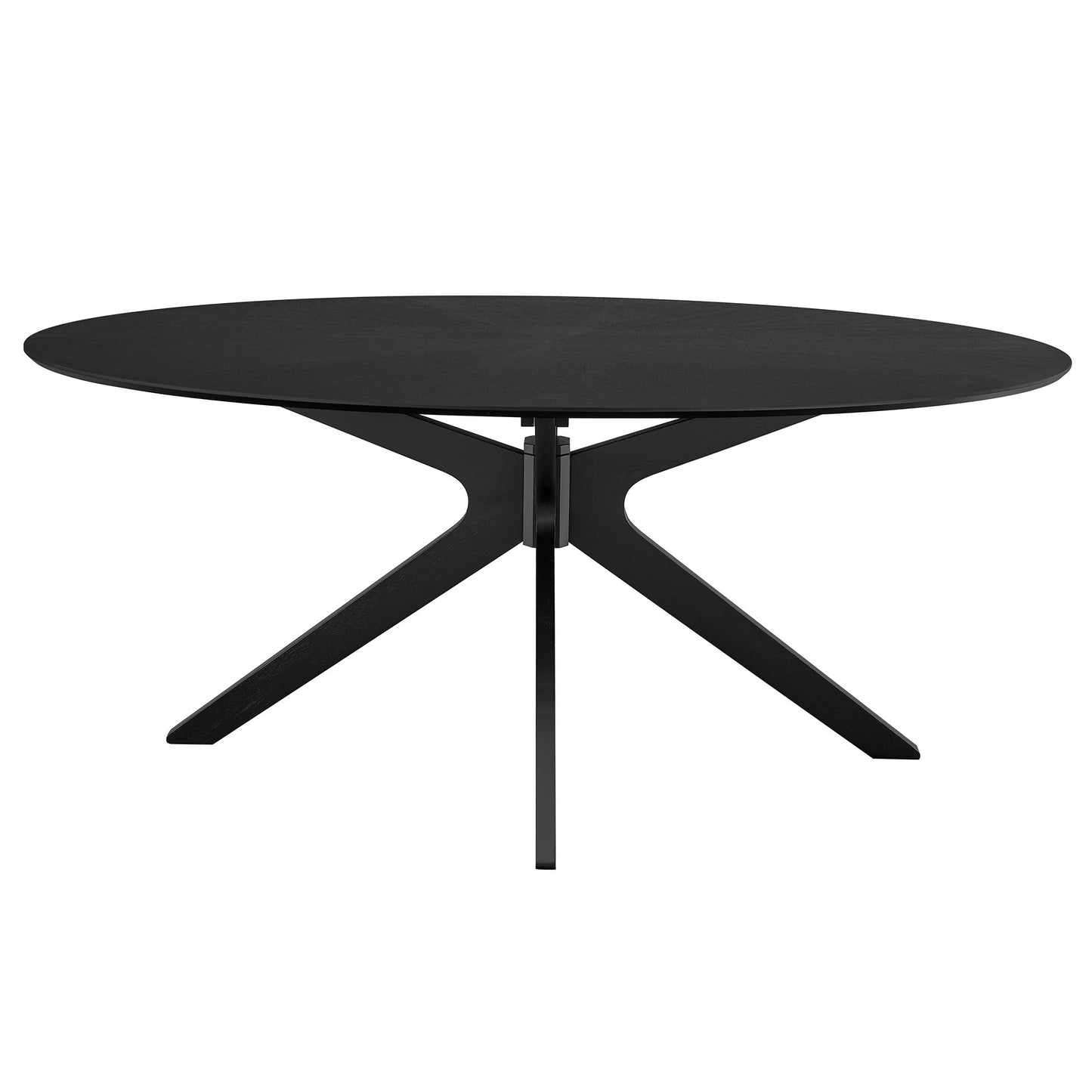 Crossroads Round and Oval Wood Dining Table by Modway