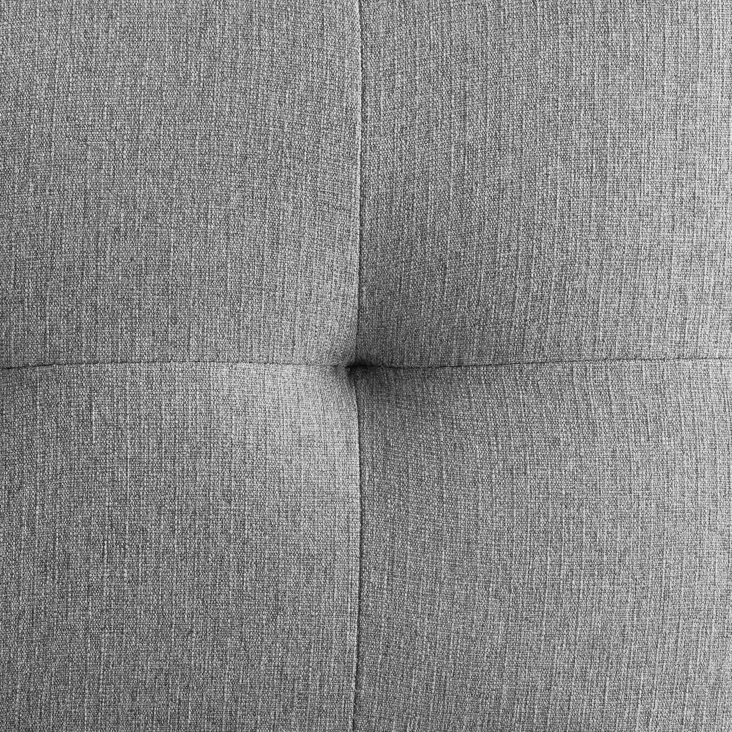 Privy Stainless Steel Upholstered Fabric Counter Stool and Set of 2