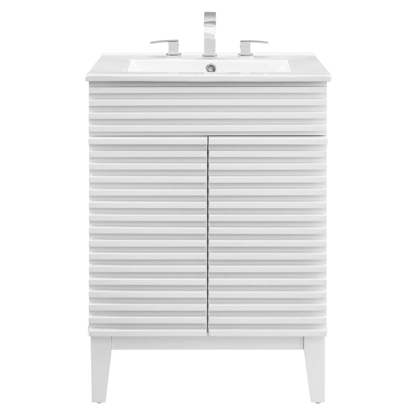 Render Bathroom Vanity White White EEI-3860-WHI-WHI