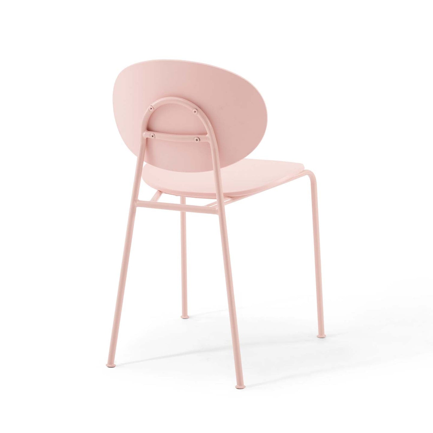 Palette Dining Side Chair Set of 2 Pink EEI-3902-PNK
