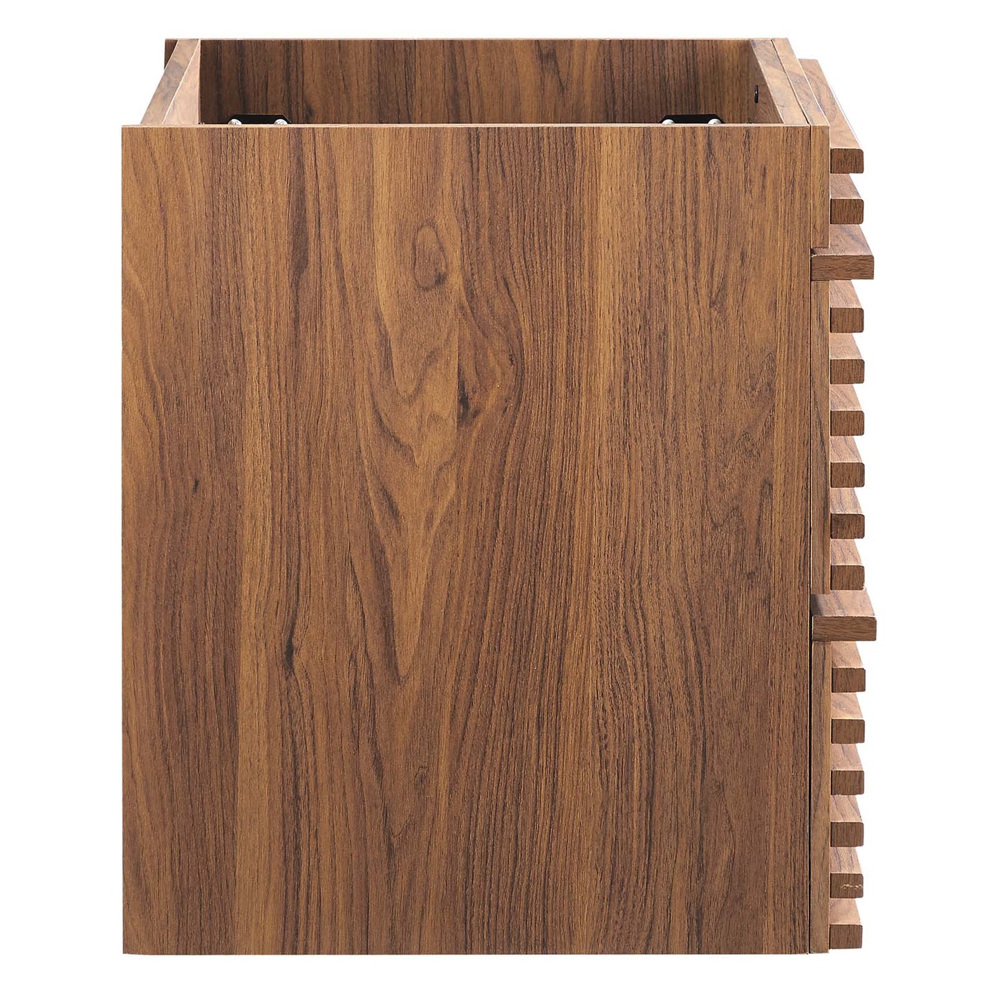 Render 24" Wall-Mount Bathroom Vanity Cabinet (Sink Basin Not Included) Walnut EEI-4338-WAL