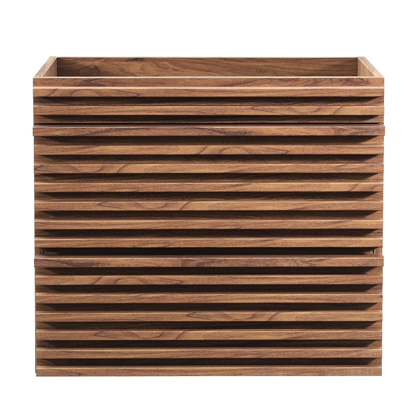 Render 24" Wall-Mount Bathroom Vanity Cabinet (Sink Basin Not Included) Walnut EEI-4338-WAL